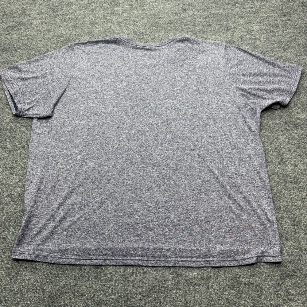 The North Face Mens XXL Bluish Grey Heathered Short Sleeve Active T-Shirt - Picture 7 of 8